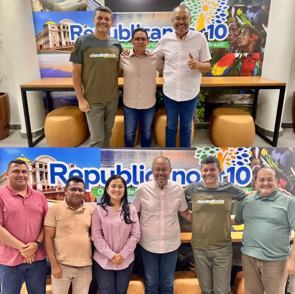 Em registro anterior ao rompimento, Aldejane Ferreira aparece ao lado de Silas Câmara, Comandante Dan e Katwyssya Martinelli.